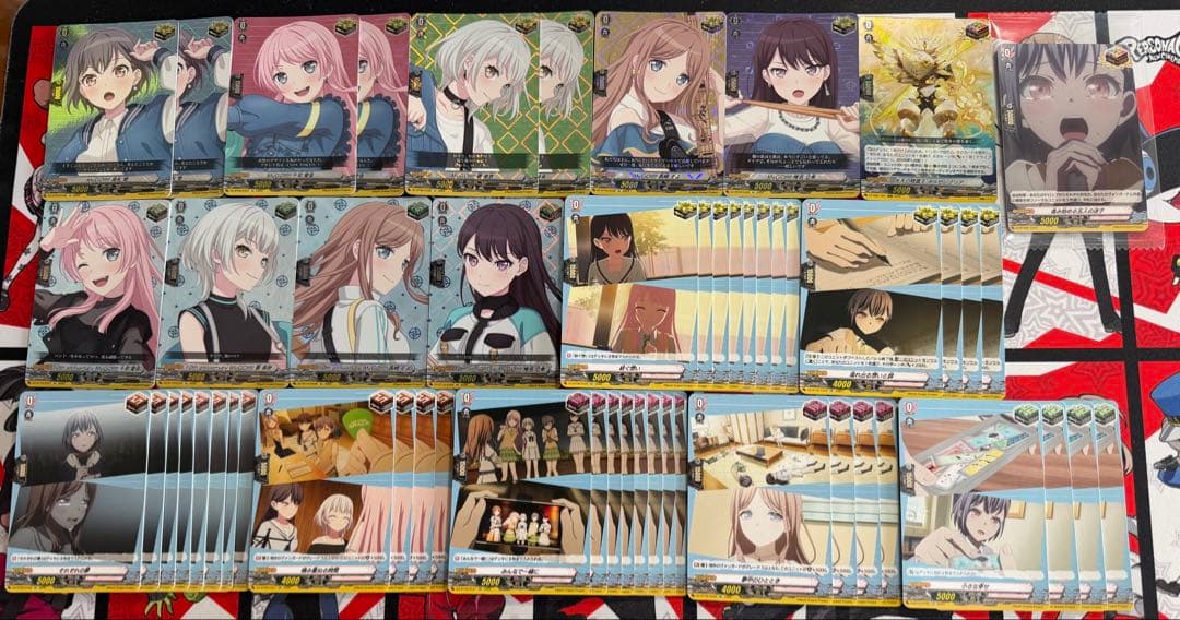 MyGO!!!!! ヴァンガード　4コンセット　デッキ　BanG Dream!