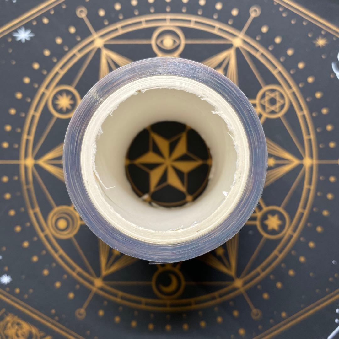 【9011】海外　マステ　中古巻　貝殻光マスキングテープ　雲　装飾系