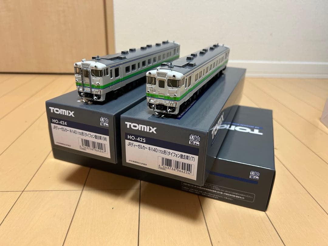 TOMIX HO JRキハ40 1700形 M T手すり等真鍮に交換