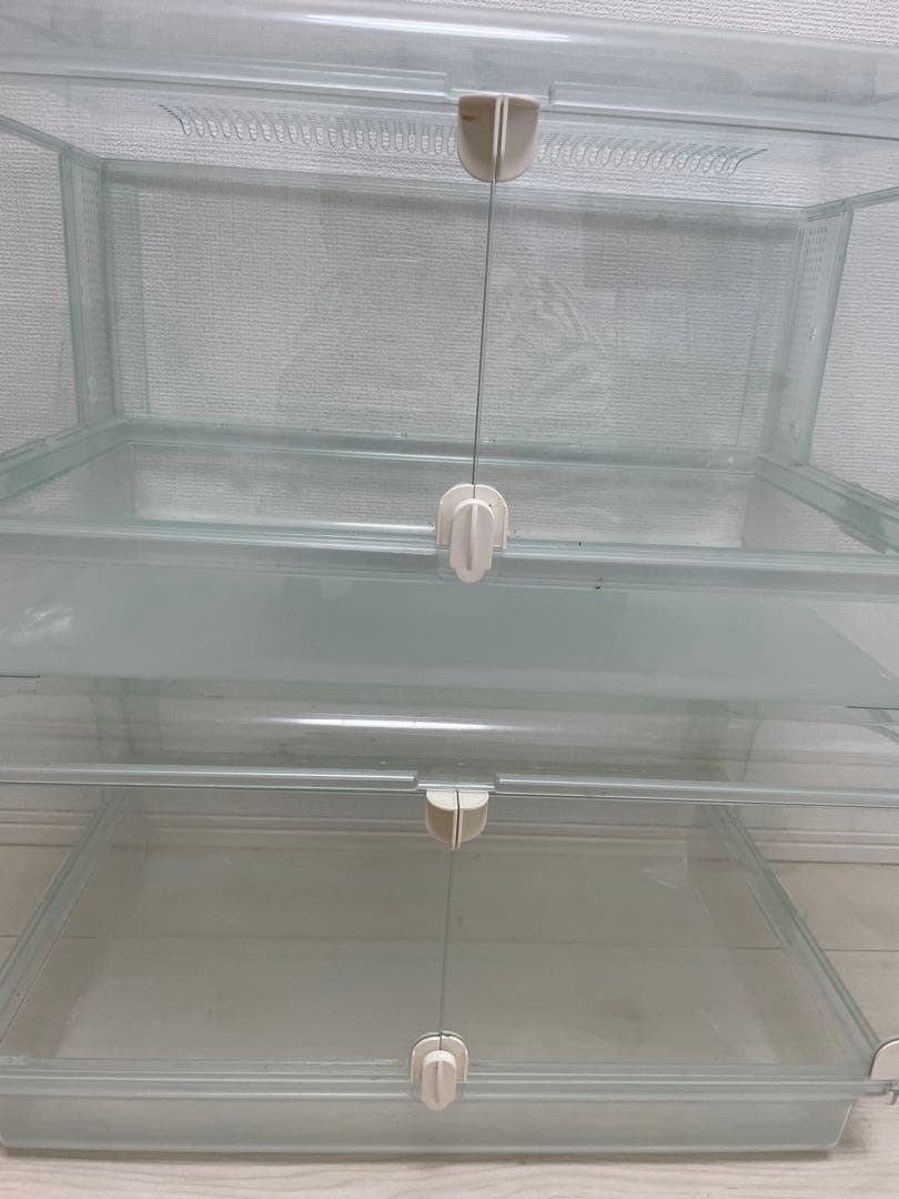 GEX グラスハーモニー600 2個セット　ハムスターケージ