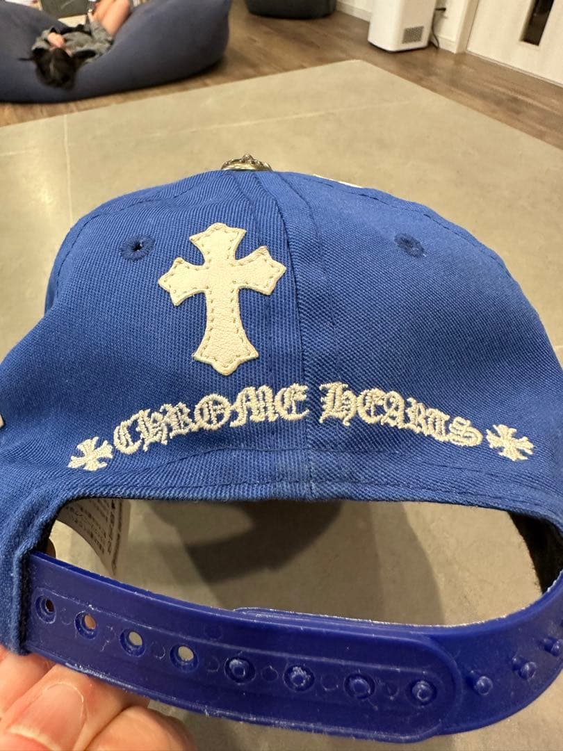 S*N様 CHROME HEARTS クロムハーツキャップレザークロス　CH刺繍