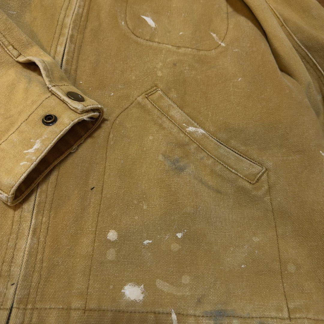 【古着】ダックジャケット　デトロイトジャケット ペンキ　70s 80s 90s