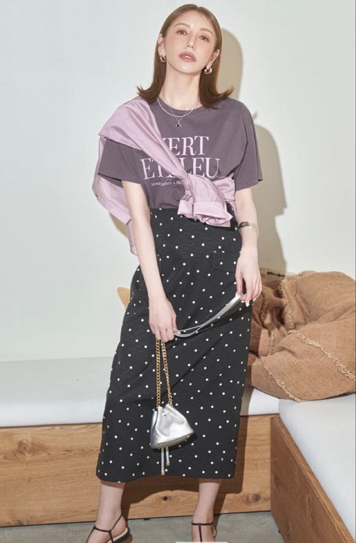 JUSGLITTY サス付フラップタイトスカート