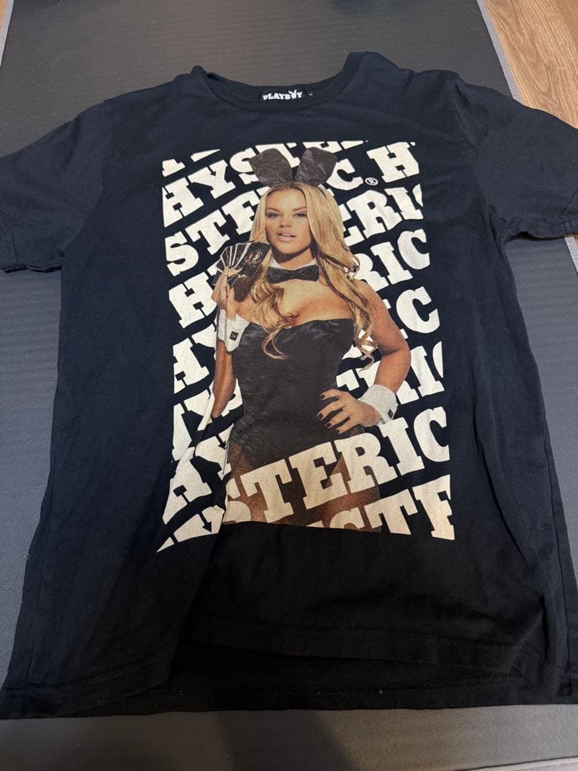 ヒステリックグラマーPLAYBOY Mサイズ ブラック