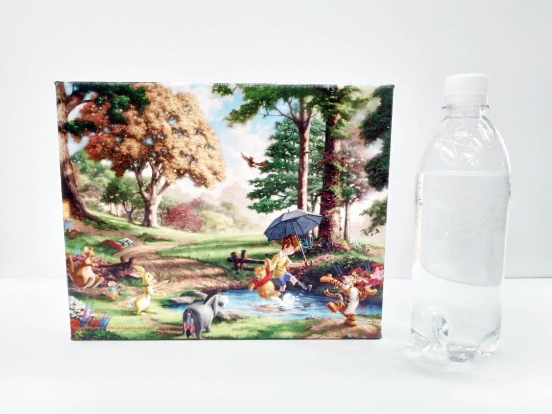 ■新品■ディズニーアート　トーマスキンケード　キャンバスジークレ　くまのプーさん