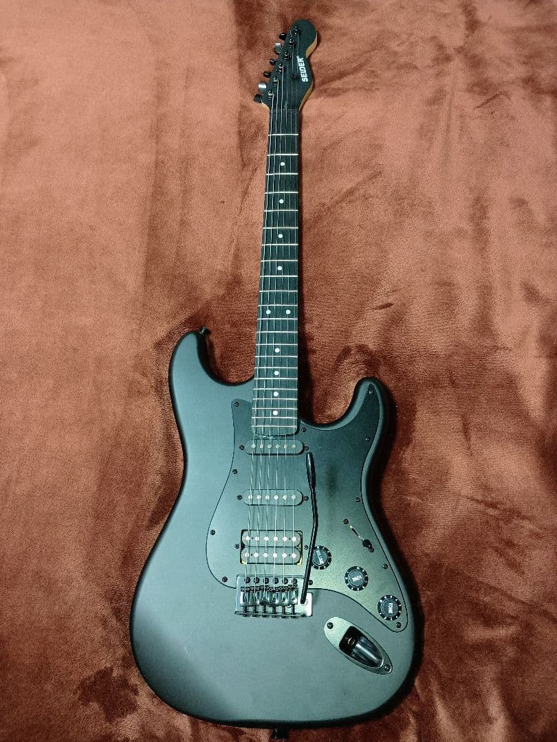 【最終値下げ品】エレキギター SELDERセルダー STC-04 マットブラック