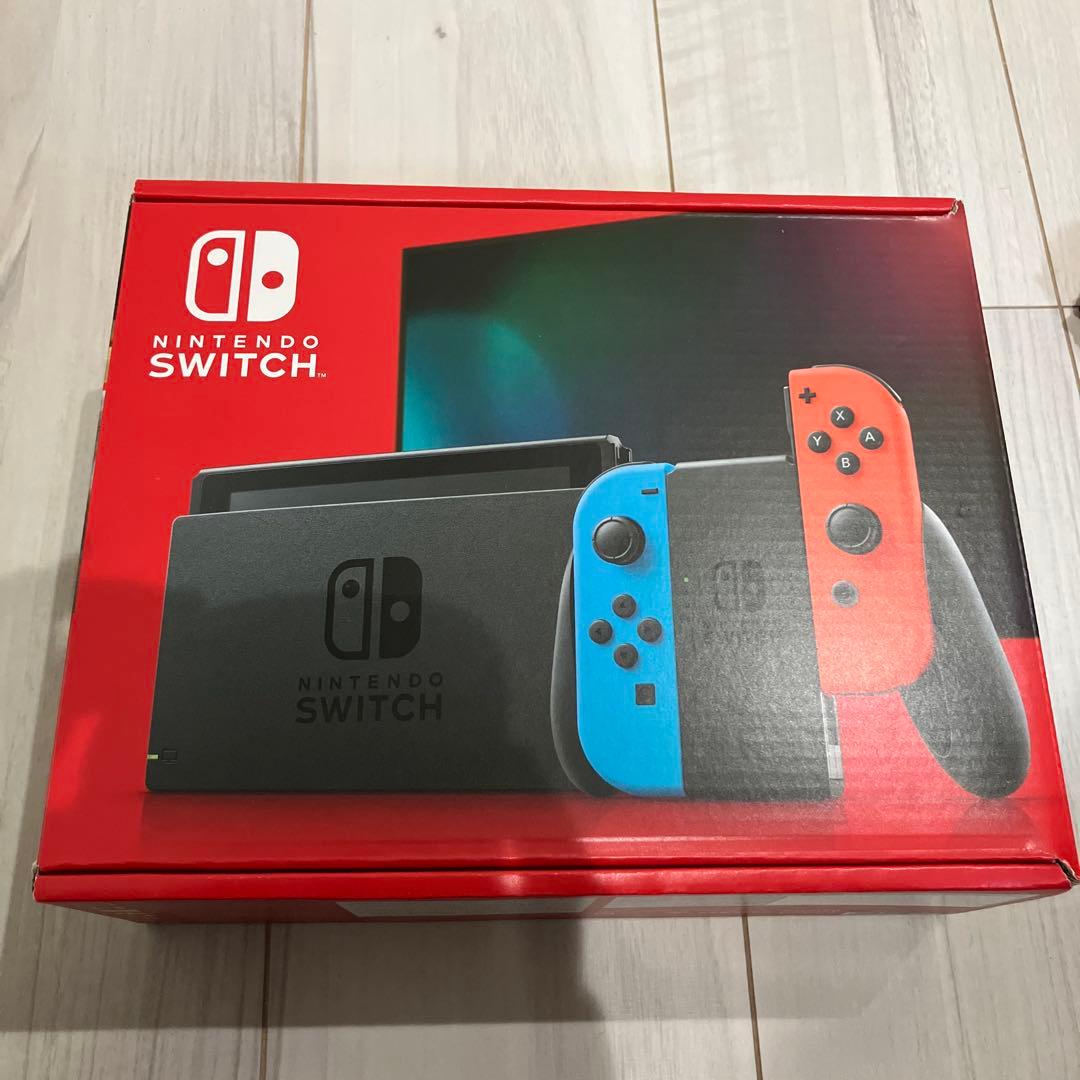 Nintendo Switch 本体 青/赤　未使用品