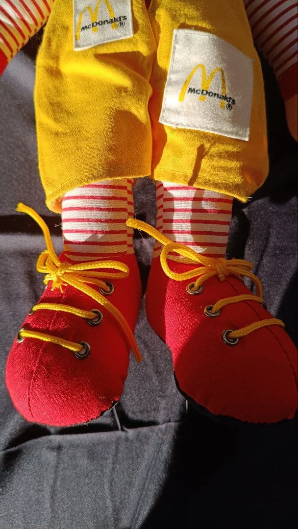 ドナルド　マクドナルド　ビンテージ　ぬいぐるみ　アメトイ　ロナウド