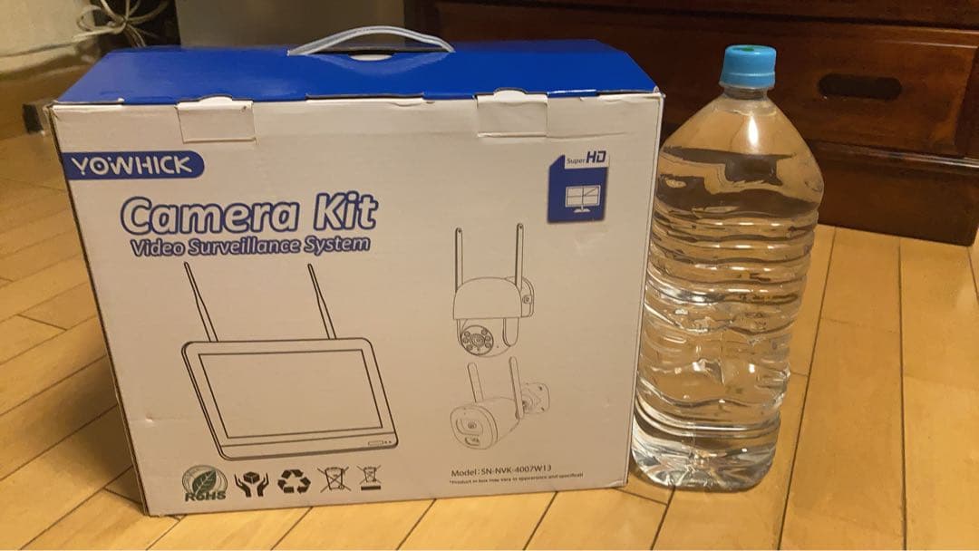 ワイヤレス防犯カメラセット一式