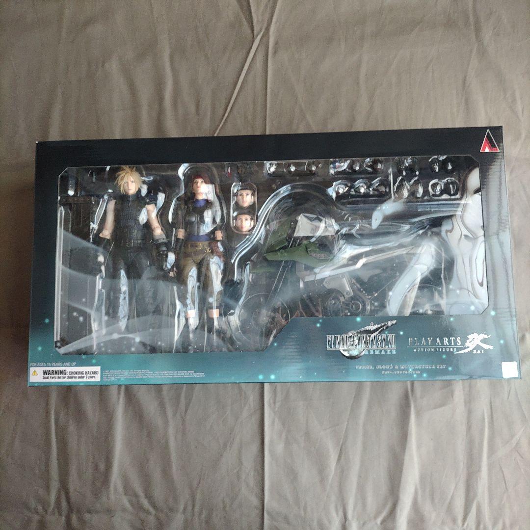 FF7 リメイク PLAY ARTS改 ジェシー クラウド＆バイクSET