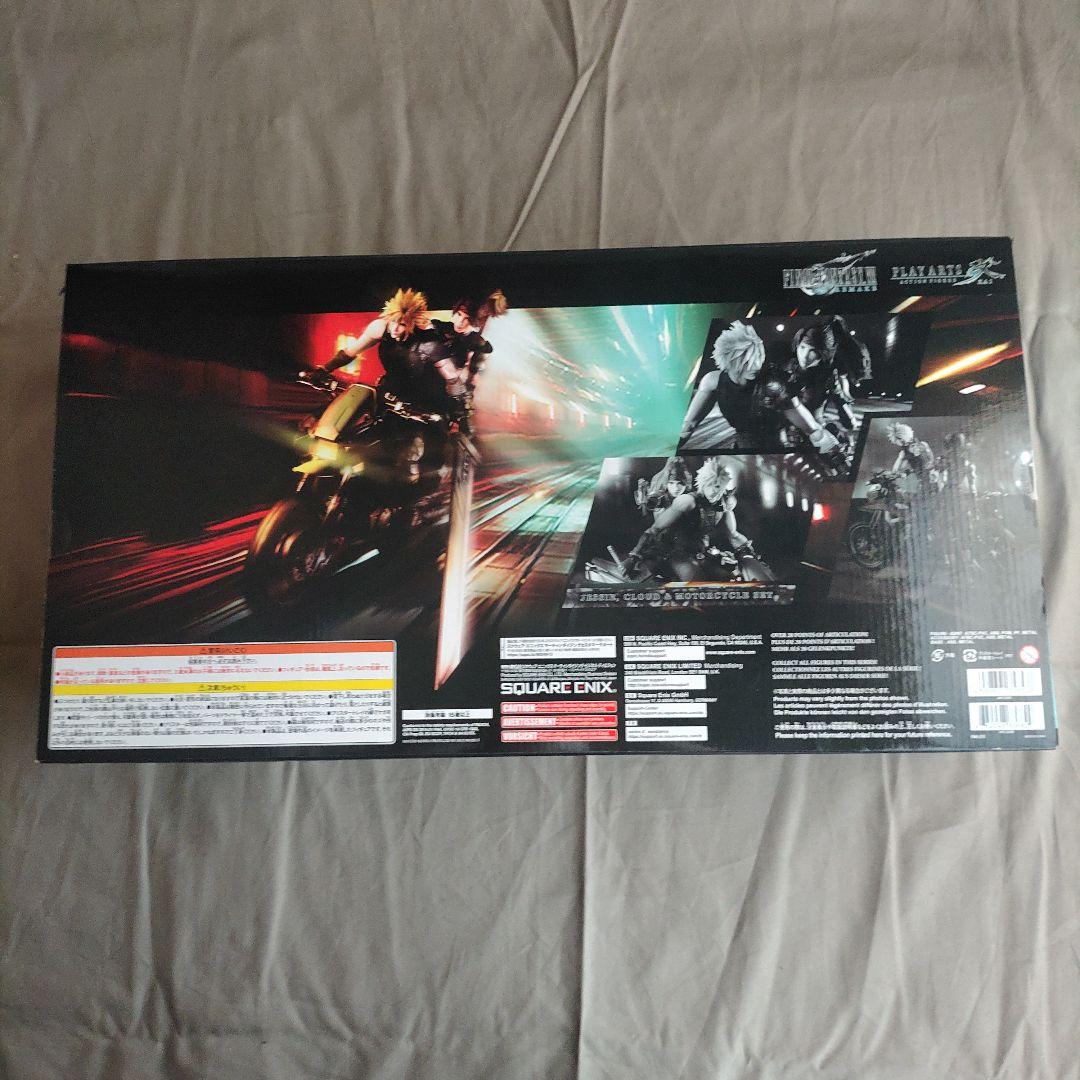 FF7 リメイク PLAY ARTS改 ジェシー クラウド＆バイクSET