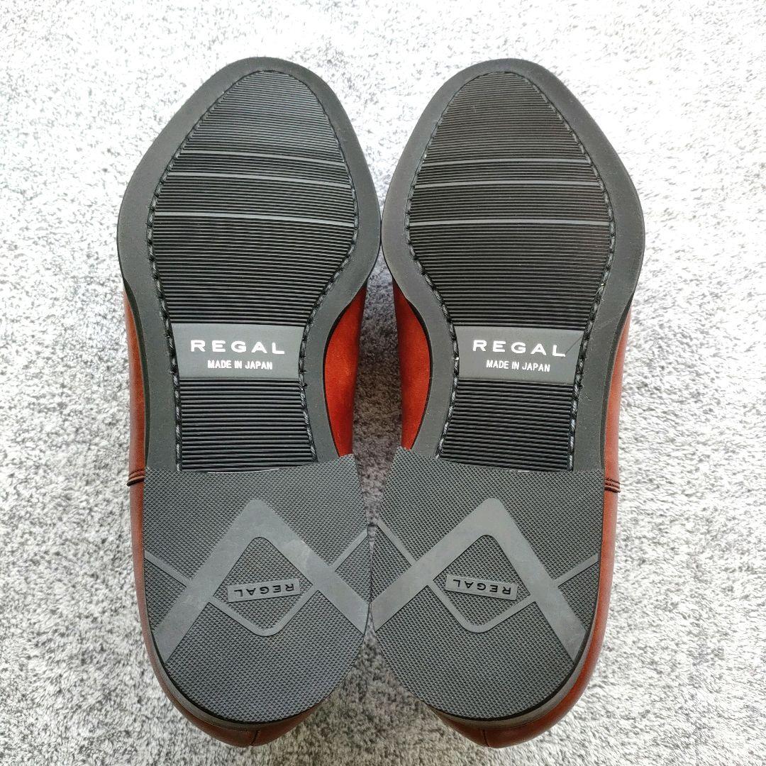 ★新品未使用★REGAL　11KR　【24.5cm3E】ブラウン　茶色