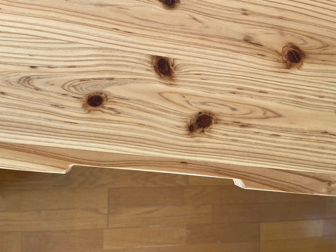 KANADEMONO PCデスク ダイニング 無垢 杉 アイアン150×70