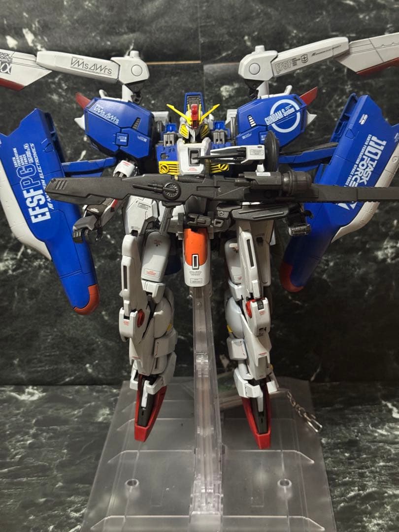 MG EX-S タスクフォース　塗装完成品　プラモデル　ガンプラ
