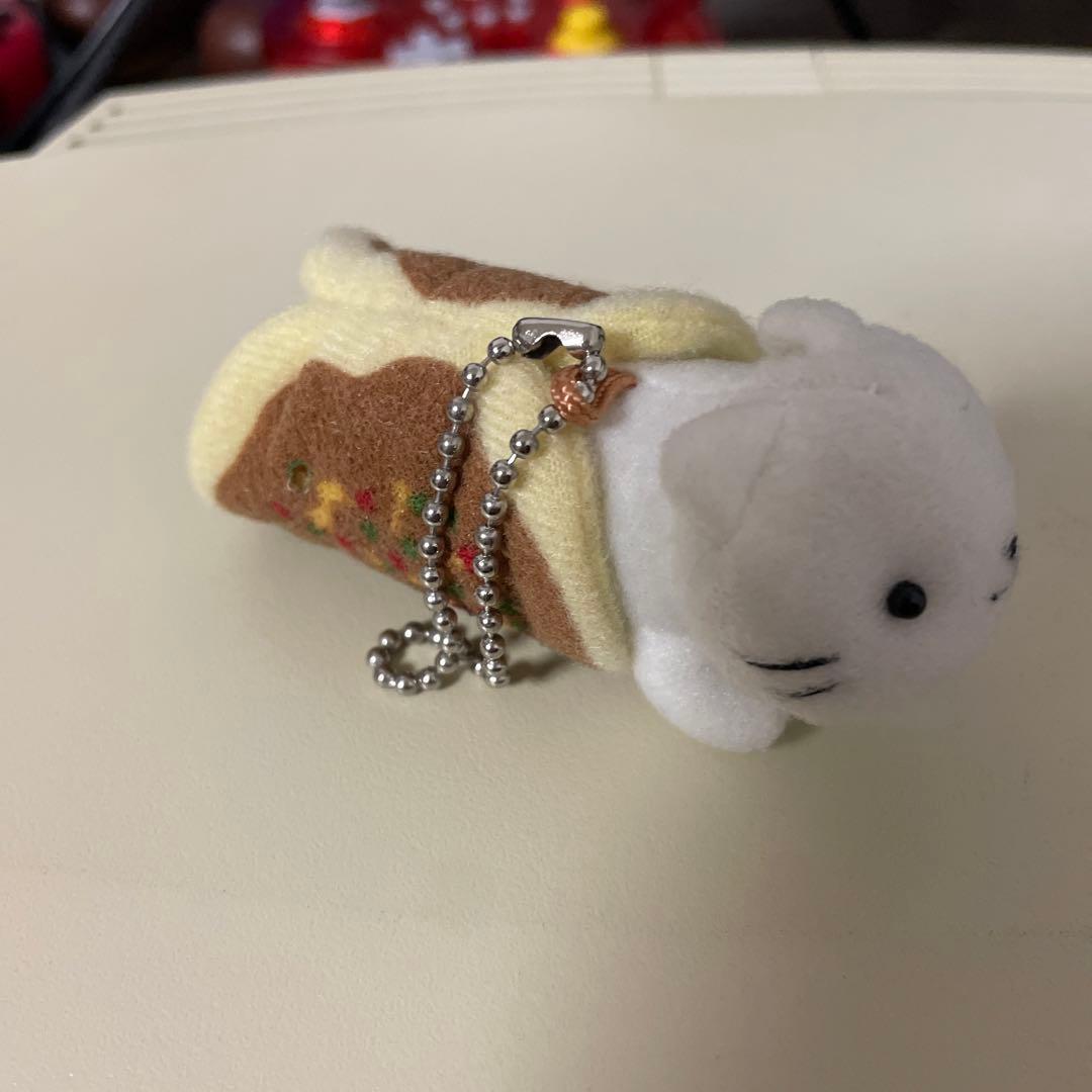 にゃんにゃんにゃんこ　お好み焼き　ぬいぐるみ　キーホルダー　サンエックス　平成