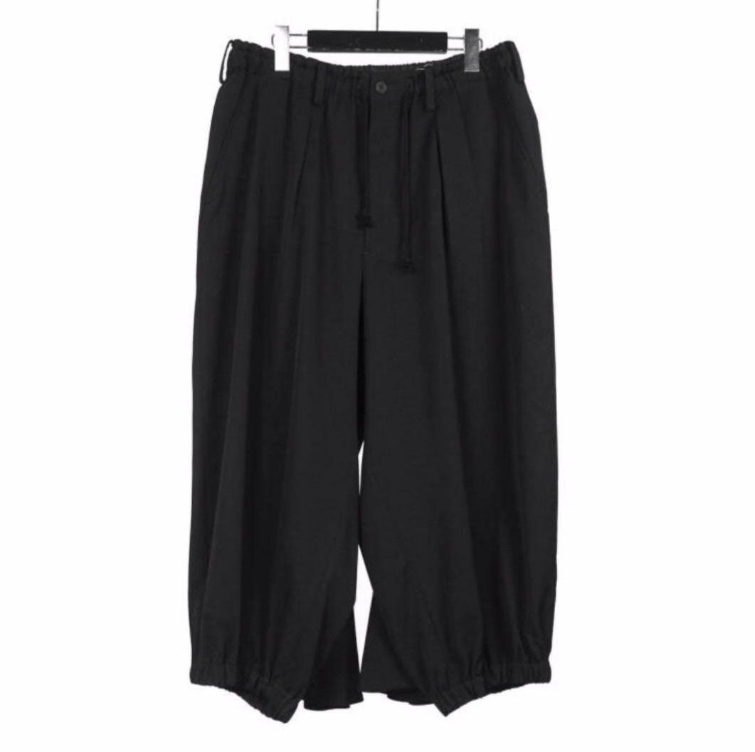 yohji yamamoto pour homme カラスパンツ19ss ギャバ