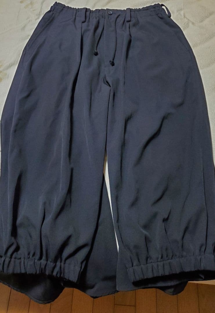 yohji yamamoto pour homme カラスパンツ19ss ギャバ