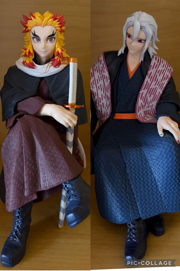 鬼滅の刃　アニプレックス　ノンスケールフィギュア　煉獄＆宇髄