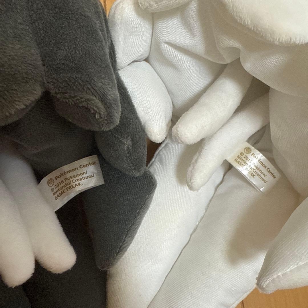 ポケモンセンター限定 ぬいぐるみ メガサーナイト OA&黒いメガサーナイト OA