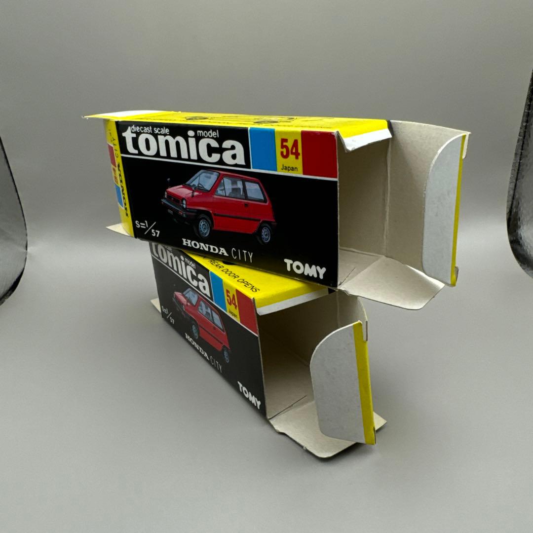 トミカ黒箱54-3ホンダシティ・シティフェア販売商品6台(1982 年9月開催)