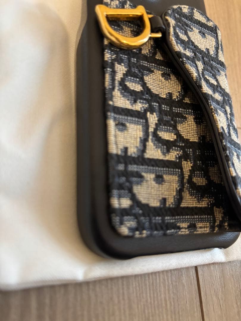 Dior iPhone15ケース オブリーク サドル