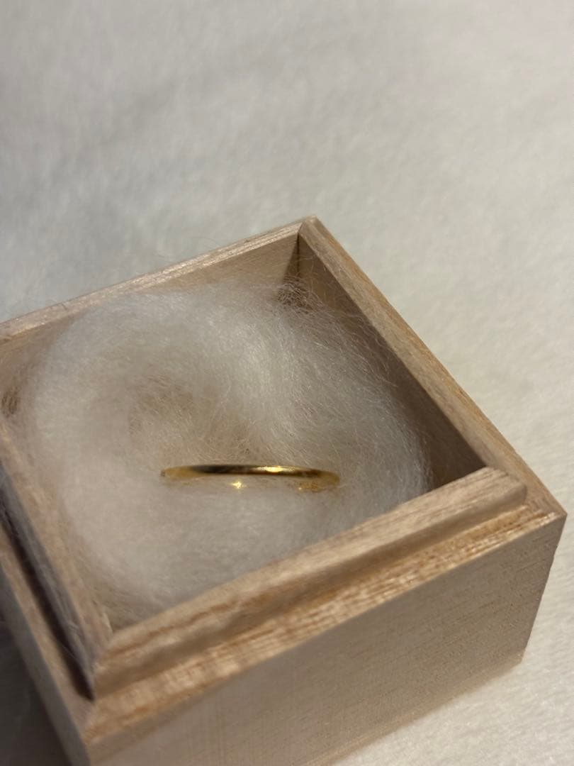 ete ハーフエタニティk18リング 9号