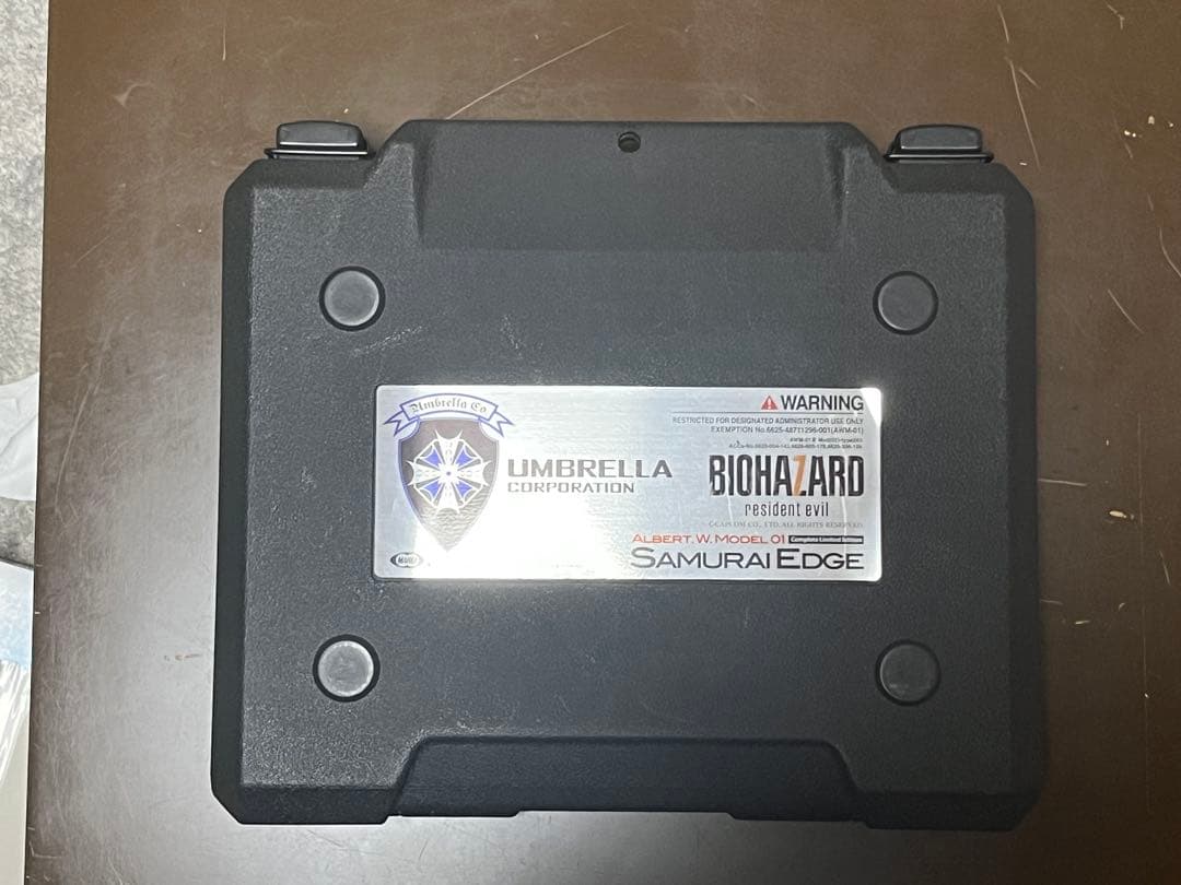 東京マルイ ガスガン サムライエッジ アルバート.W.モデル01 バイオハザード