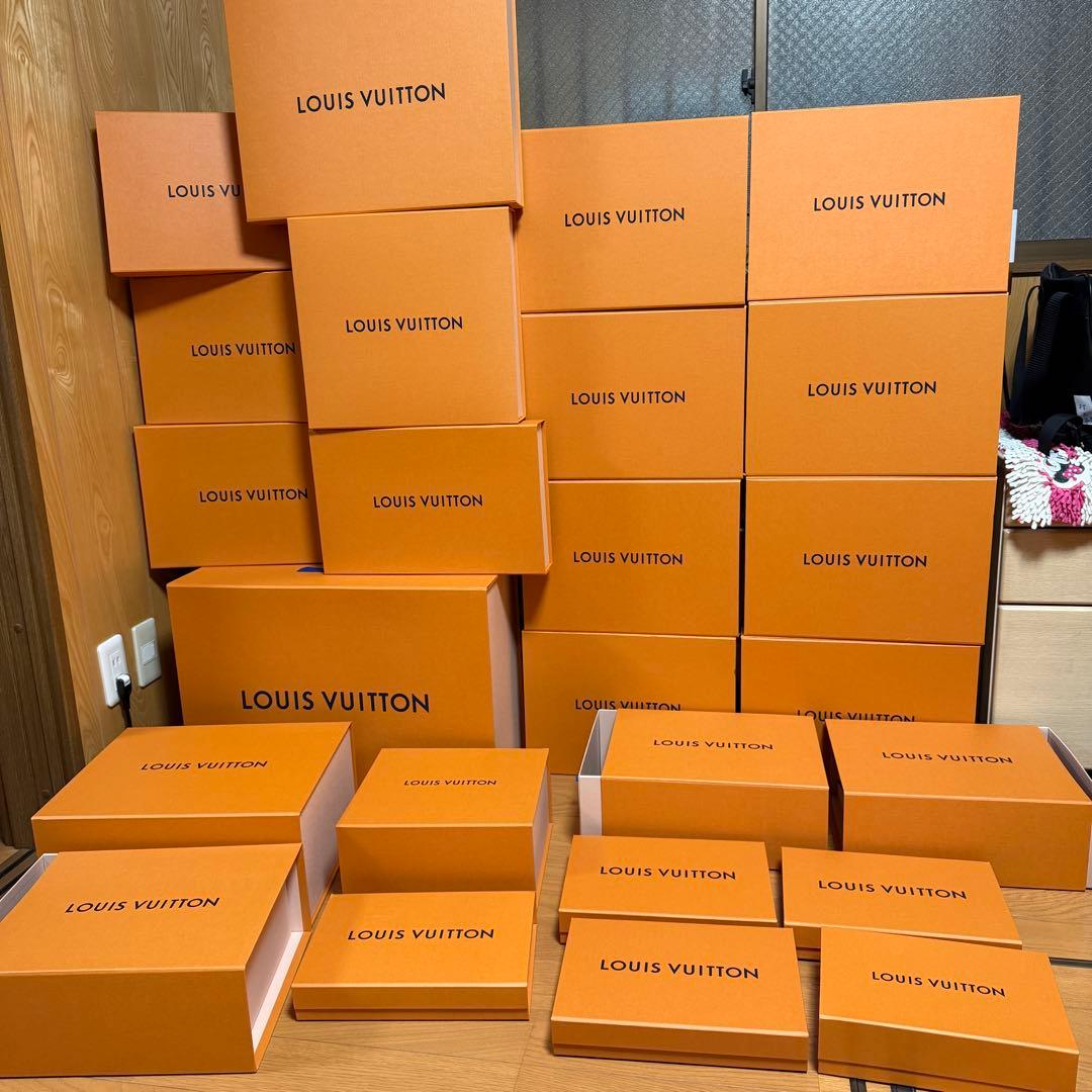 ★直接お取引限定★ 本物 ルイヴィトン BOX 空き箱 ショッパー 純正 紙袋