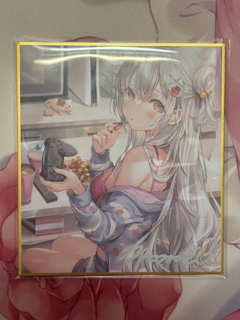 セ*ん様 ももこ先生 神絵祭 ランダムトレーディングミニ色紙 シークレット 直筆