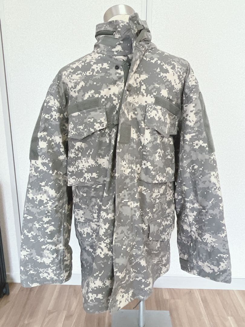 美品❗️PROPPER/ガンジャケット、ミリタリーベスト 厚手迷彩服　上セット