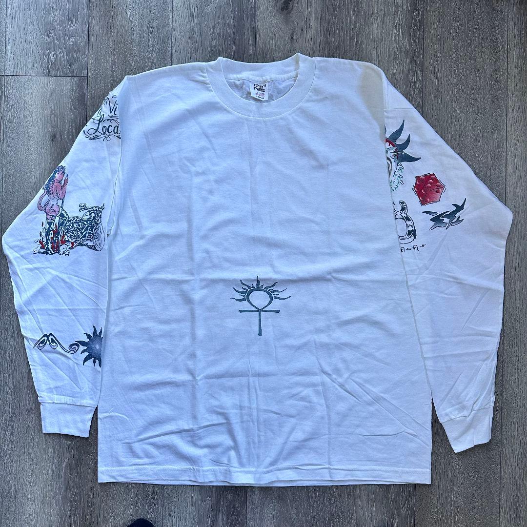 90s Dennis Rodman tattoo LS greatland福袋