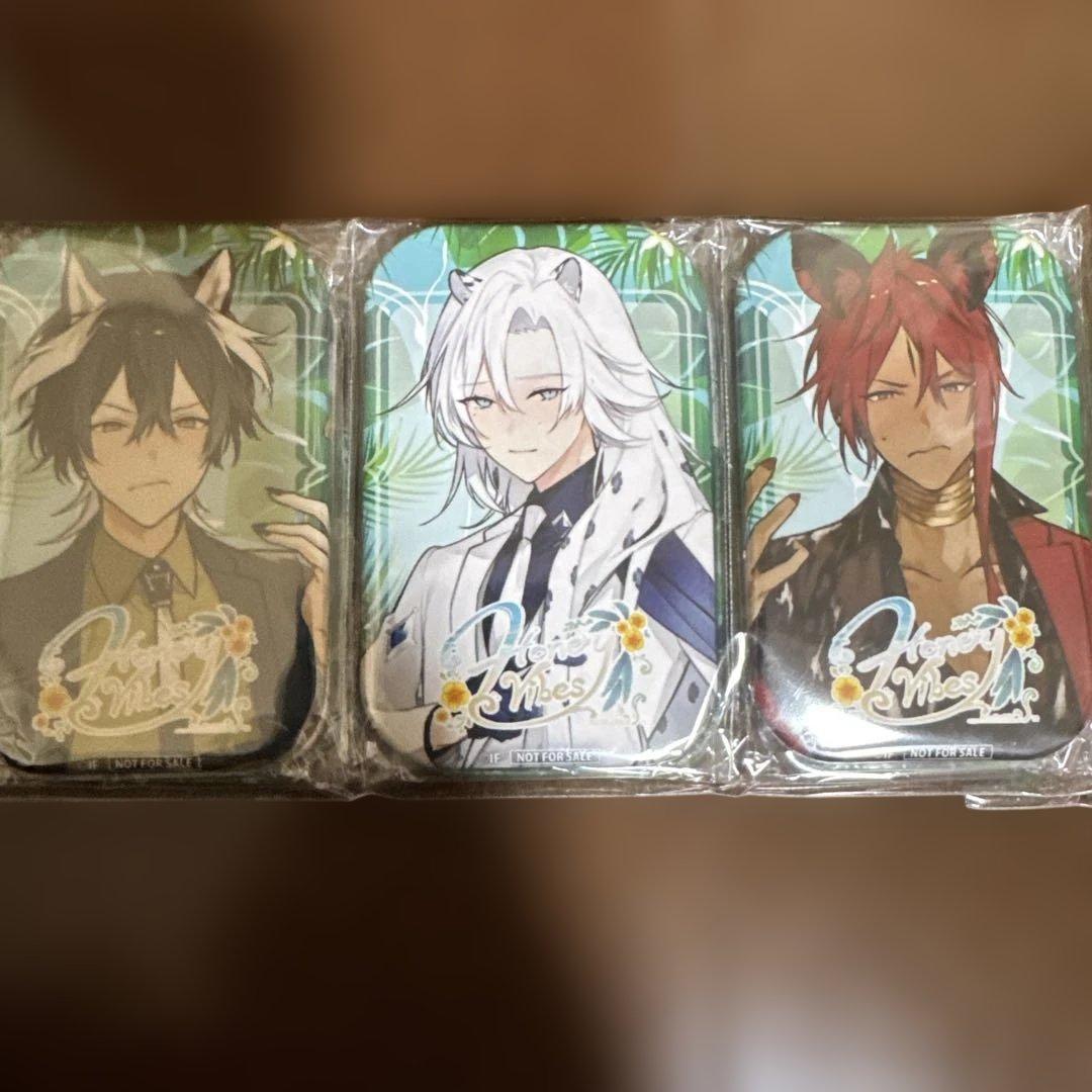 Honey Vibes びっく宝島　特典　缶バッジセット