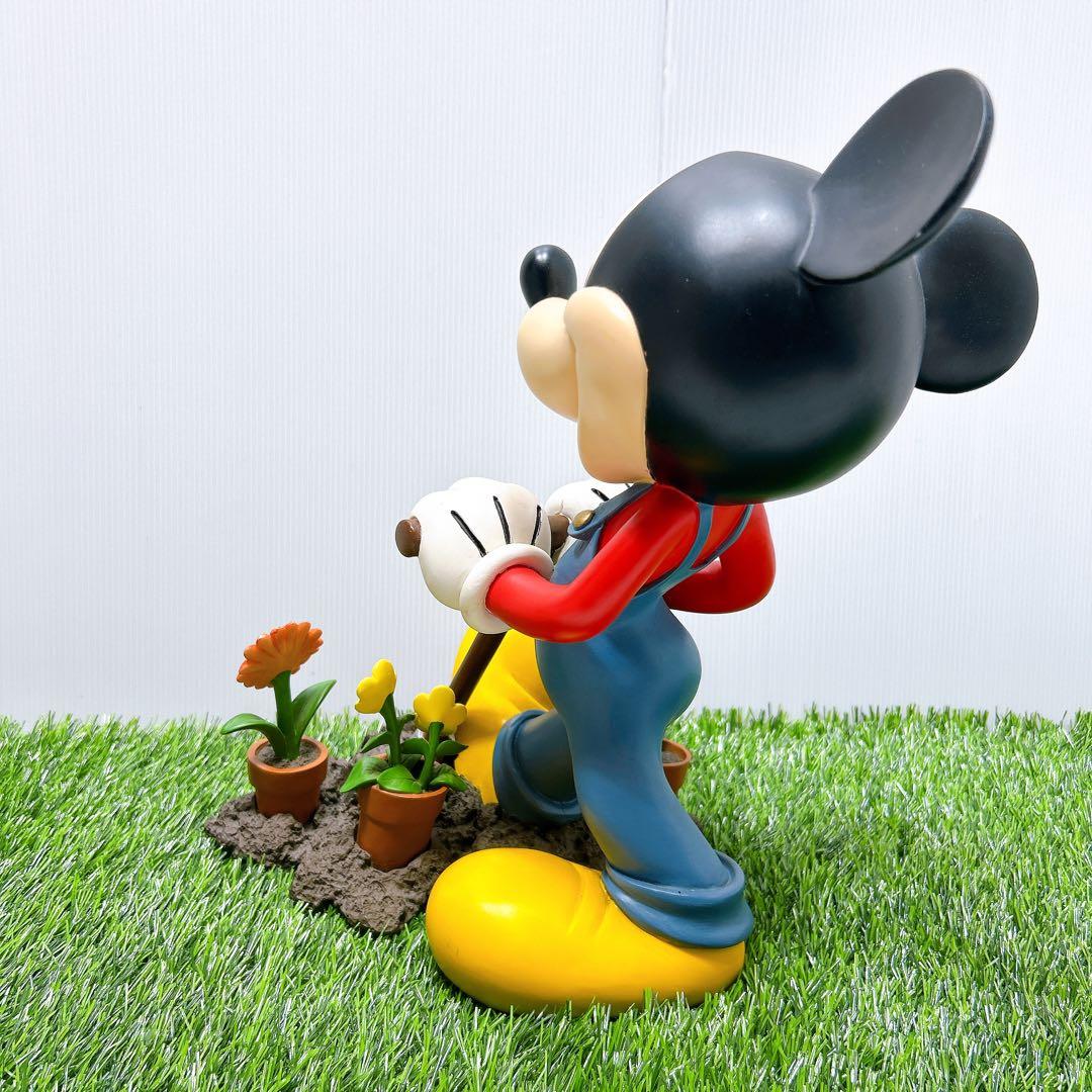 Disney ディズニー ミッキーマウス 陶器 置物 レトロ ビンテージ 希少