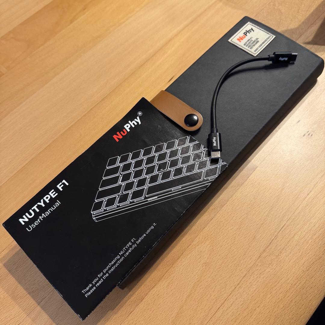 NuPhy NUTYPE F1 ワイヤレスキーボード
