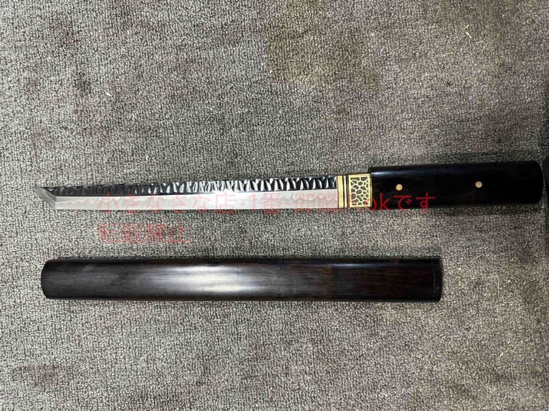 12寸素装石紋居合唐刀 古兵器 武具 刀装具 日本刀 模造刀 居合刀