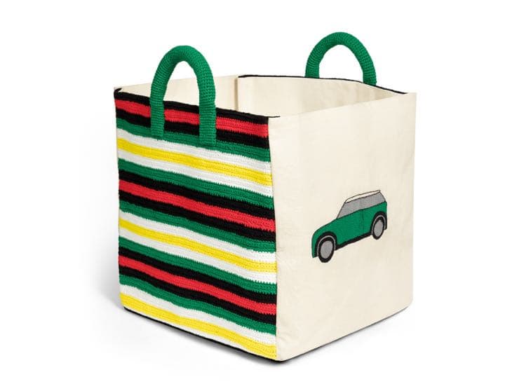 MINI バランス・バイク&ストライプ・トイ・バッグ&アイス・キューブ・トレイ