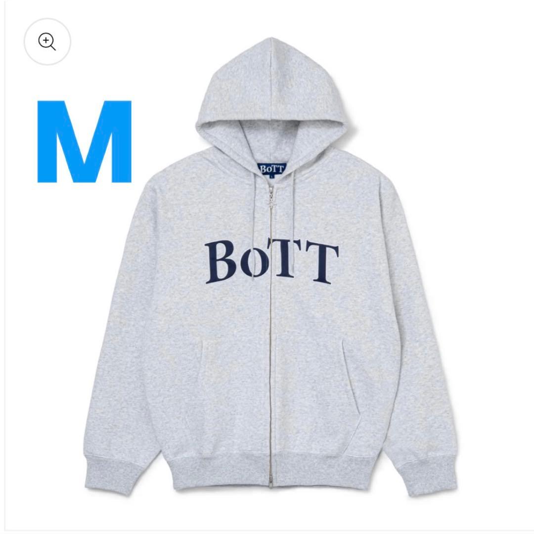 Bott OG Logo Zip Hoodie ash Mサイズ