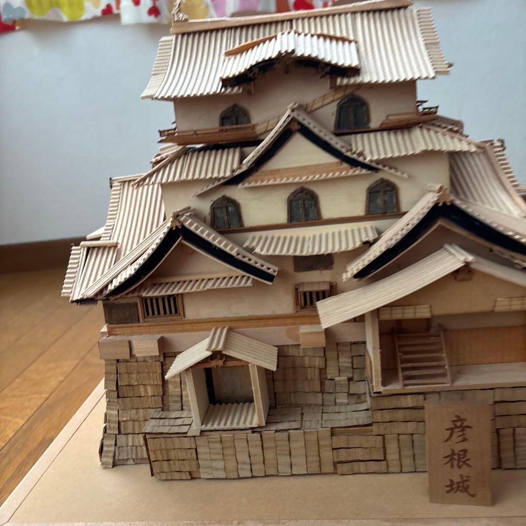 彦根城 木製模型