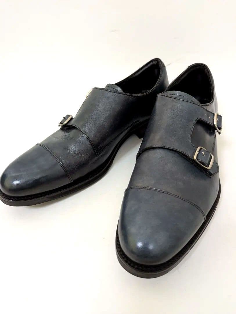 未使用品級　ASICS Runwalk ダブルモンクシューズ 25EEE