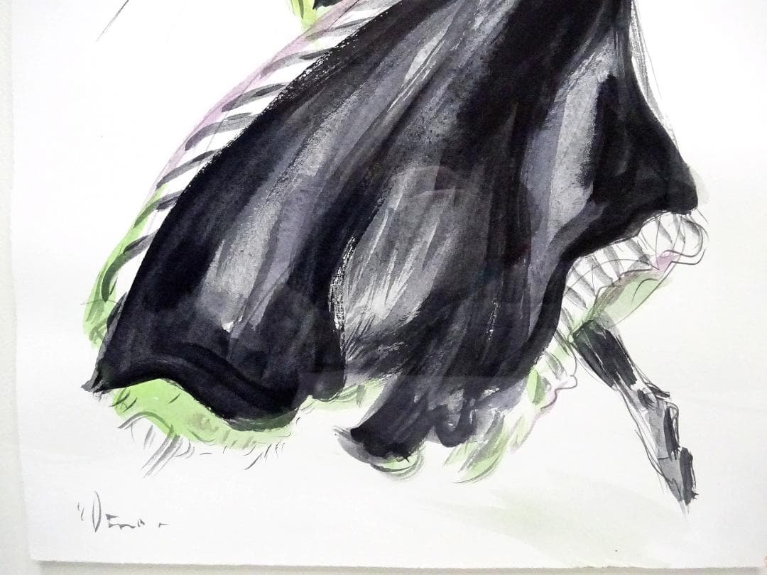 #天野喜孝 #オーダー原画 #吸血鬼ハンターD #共箱 #アールビバン保証書