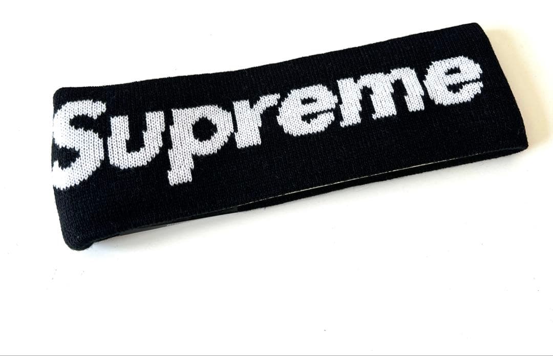 新品未使用品　Supreme シュプリーム xニューエラヘアバンド　黒