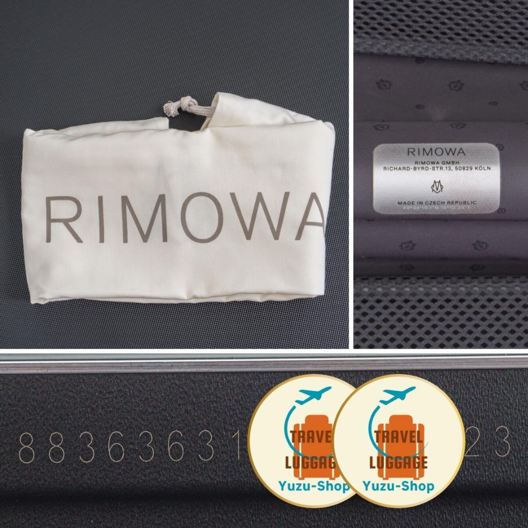 生涯保証 リモワ ハイブリッド チェックインM 62L 4輪 TSAロック 黒