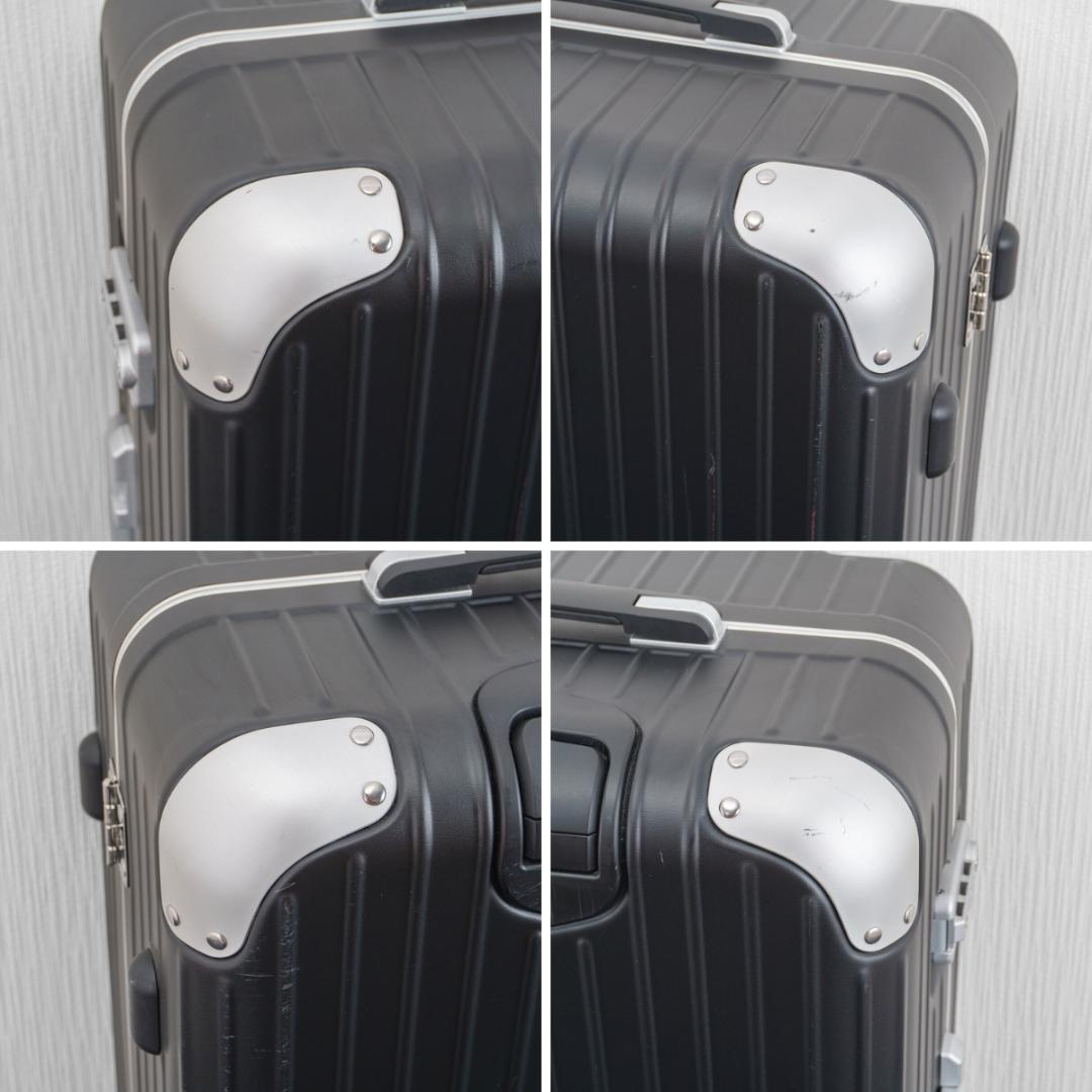 生涯保証 リモワ ハイブリッド チェックインM 62L 4輪 TSAロック 黒