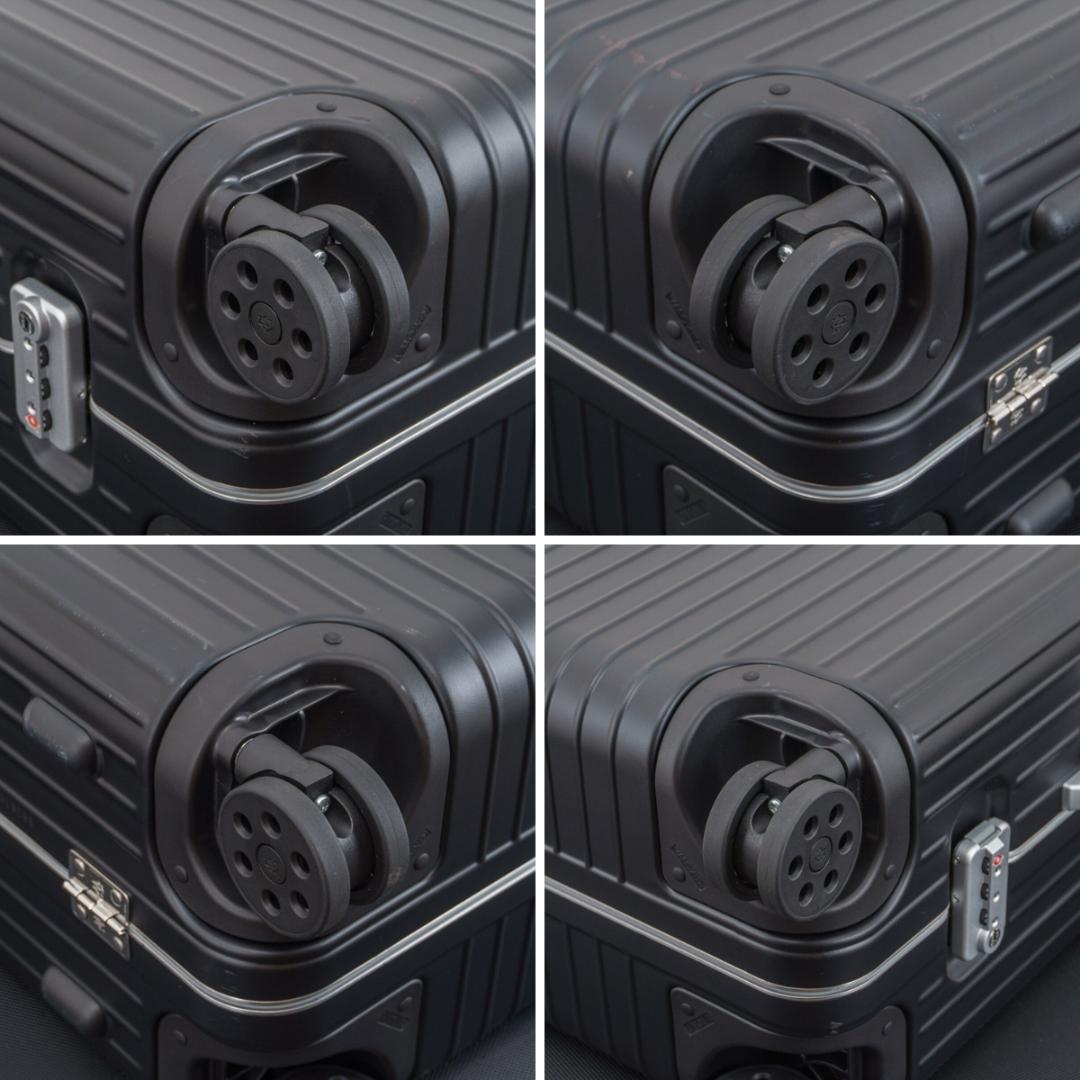 生涯保証 リモワ ハイブリッド チェックインM 62L 4輪 TSAロック 黒