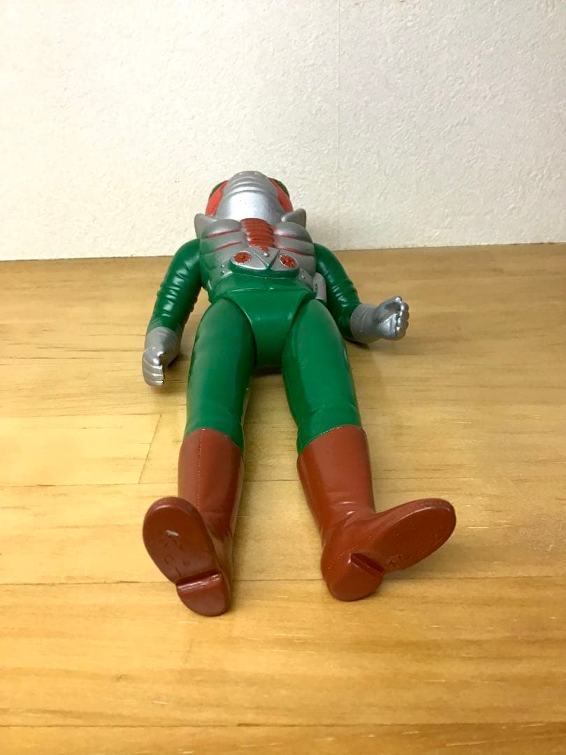 ポピー 仮面ライダーV3 ミドル ソフビ 人形 石森章太郎 漫画 特撮 駄玩具