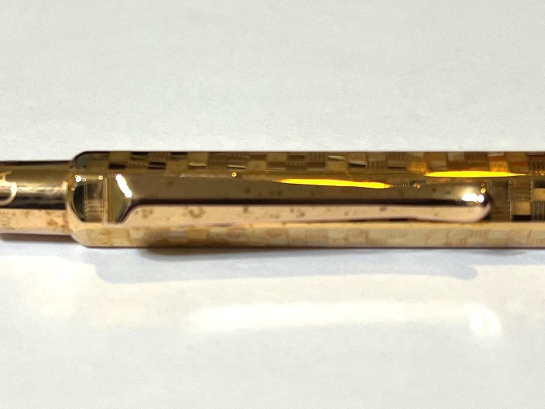 【専用】カランダッシュ ボールペン エクリドール ダミエ ローズゴールド