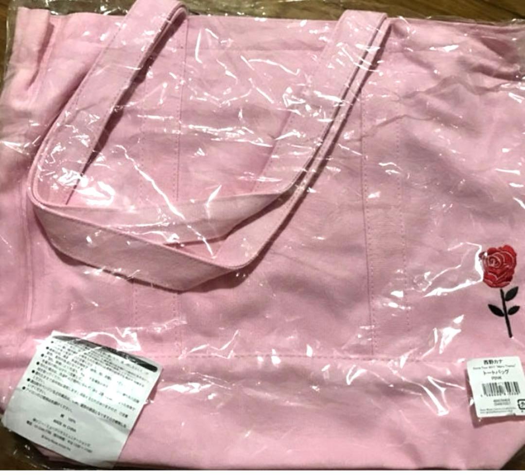 西野カナ　トートバック　2017 many thanks ドームツアグッズ