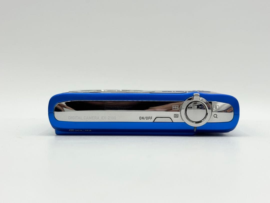 【美品】 CASIO EXILIM EX-Z100 ブルー 動作確認済み