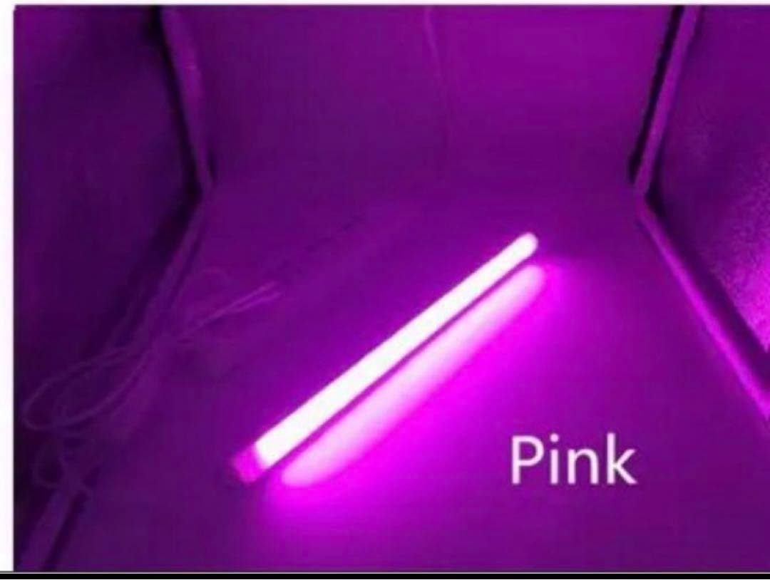 100cm ネオン菅　LED ミルキーピンク　カラー蛍光灯