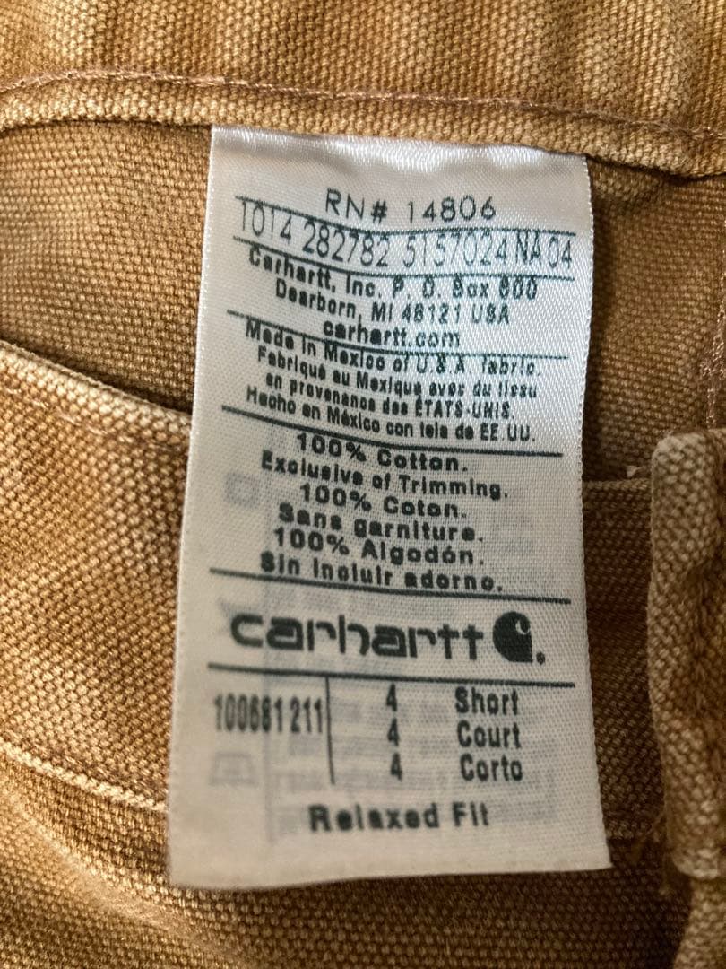 フェード カーハート ダブルニー ペインターパンツ